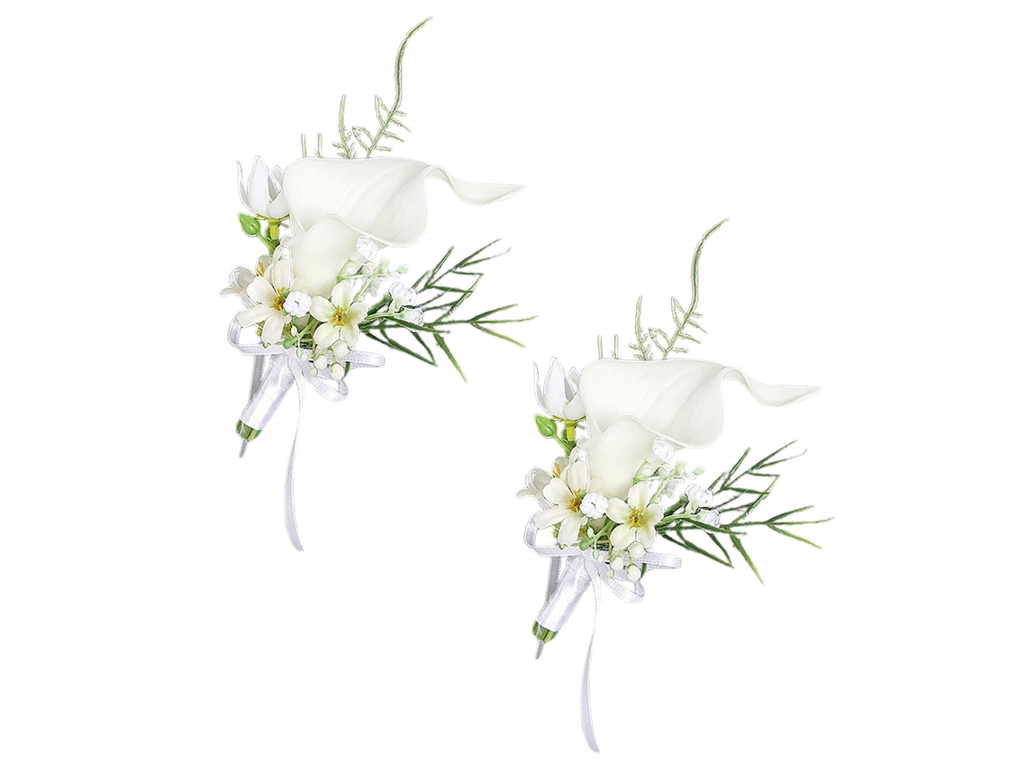 Broche de Calla Lily e Tulipa Artificial LAXISCREED
