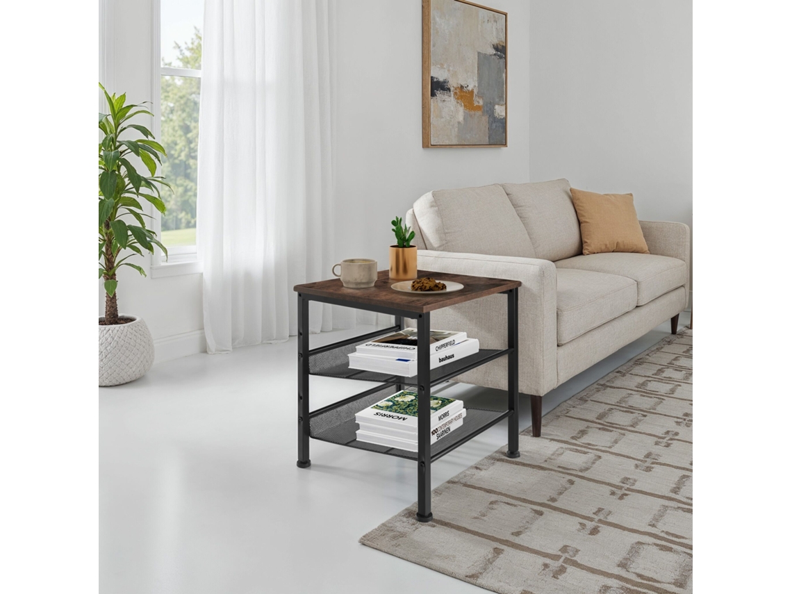 Mesa TECTAKE de Apoio Lincoln 40,5x40x50,5cm