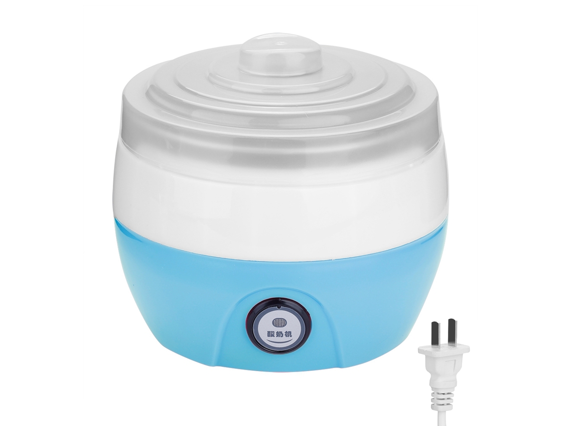 Laxiscreed Fabricante De Iogurte Automático Com Revestimento De Aço Inoxidável, Capacidade 1l, 220v