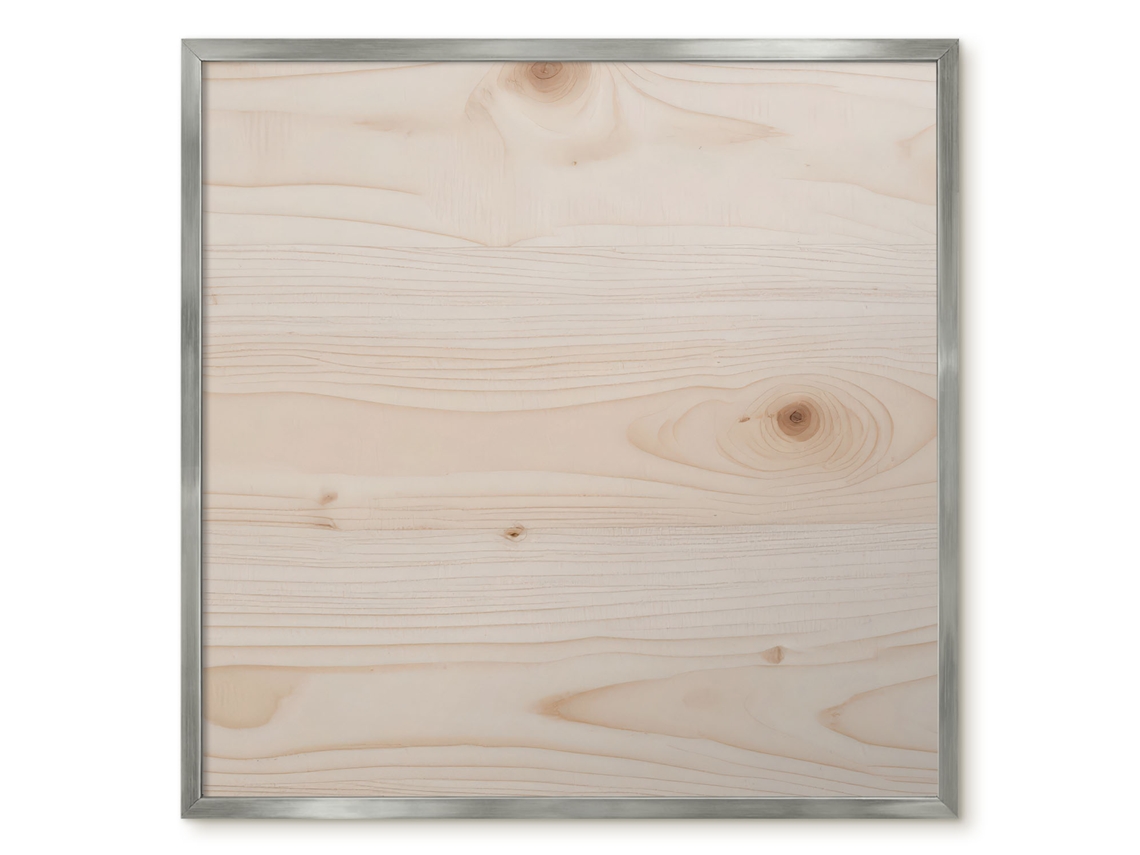 Magnetic Board Wooden Texture For The Living Room Espelharte (50x50 Cm)