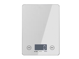 Balança de Cozinha AQUAFORGE Digital com Visor LCD para Pesagem de Alimentos