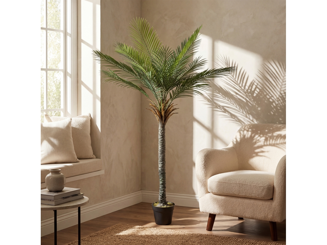 Planta Artificial, Acabamento Verde, 180 X 60 X 80 Cm
