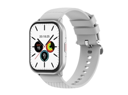 Smart Watch Zl99 2.01 Tela Grande de Pressão Arterial e Frequência Cardíaca Prata GODTVAGT