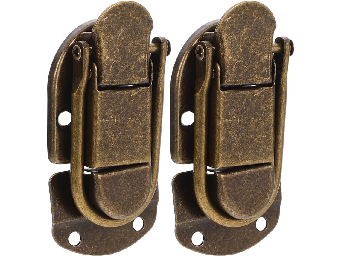 Fecho De Caixa Estilo Retro Vintage, 2 - Para Uso Prático e Funcional