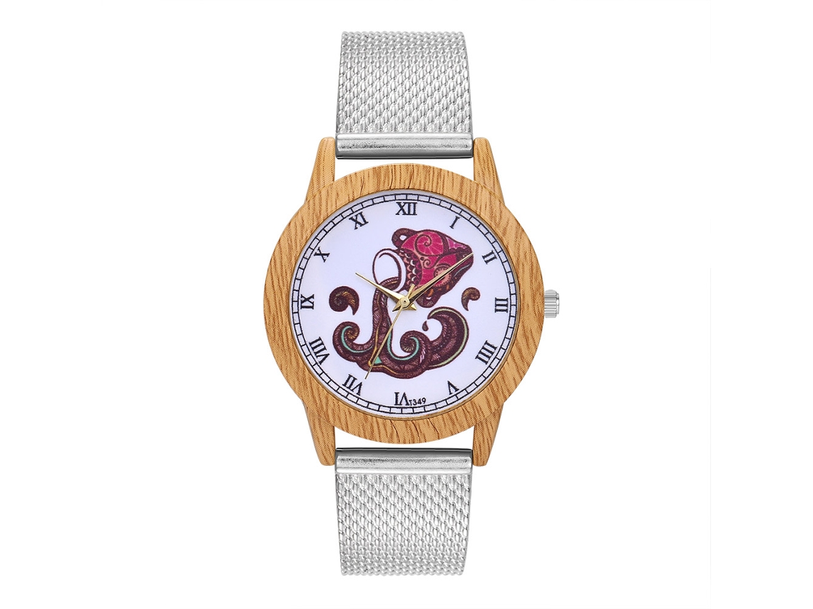 Relógio de pulso Zhoulianfa Simple Quartz com pulseira de silicone para homens e mulheres (prateado)