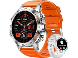 Smartwatch masculino com Bluetooth e tela sensível ao toque HD de 1,39 polegadas, relógio fitness e monitor de pressão arterial, CHRONUS.