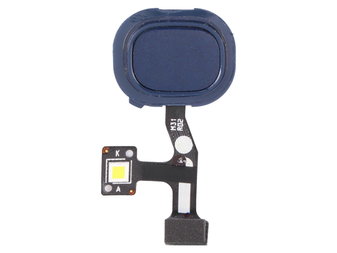 Cabo Flexível Do Sensor De Impressão Digital Compatível Com Samsung Galaxy M31 Sm-315blue