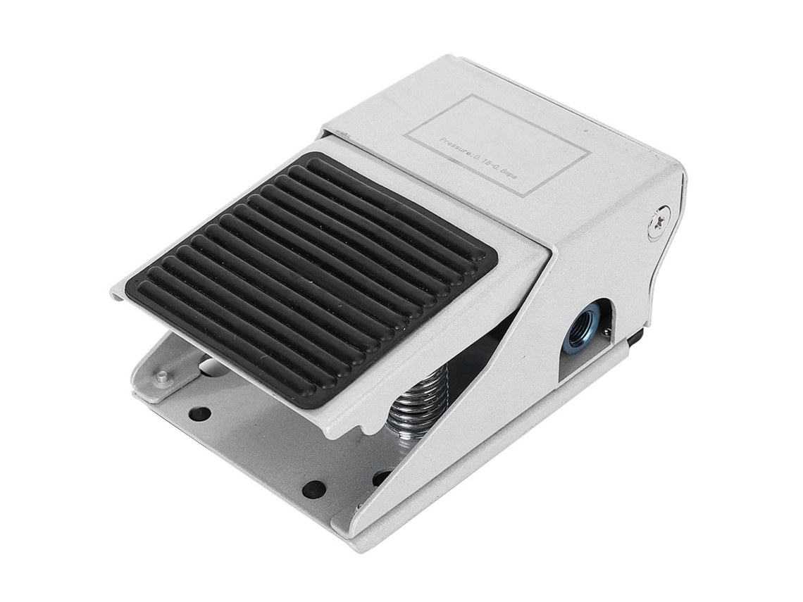 Válvula Pneumática De Pedal 3 Vias 2 Posições Com Rosca G1/4 Interruptor De Controle De Ar