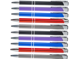 Conjunto De 10 Canetas Rollerball Em Gel E Lapiseiras Ergonômicas Para