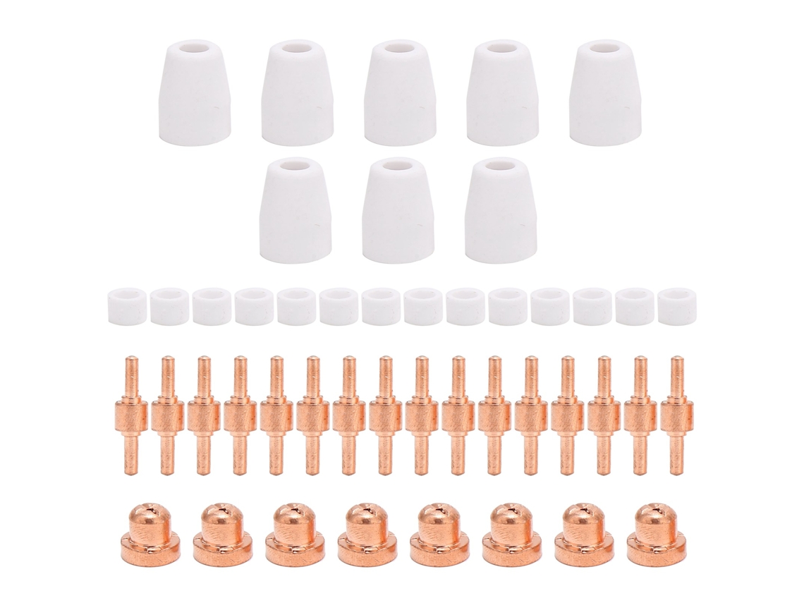 Kit De Boca De Eletrodo Laxiscreed Pt-31 Em Cobre Vermelho Para Soldadura De Alta Qualidade