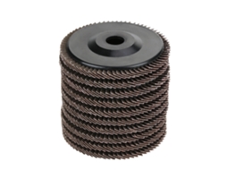 10 Peças De Disco Abrasivo Com Lâminas Grit 60 Para Lixar 100*6*16 Mm Roda De Polimento