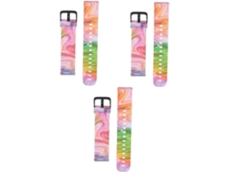 Conjunto De 3 Pulseiras De Silicone Para Relógios, Fáceis De Instalar E Substituir Em Relógios Com Várias Pulseiras.