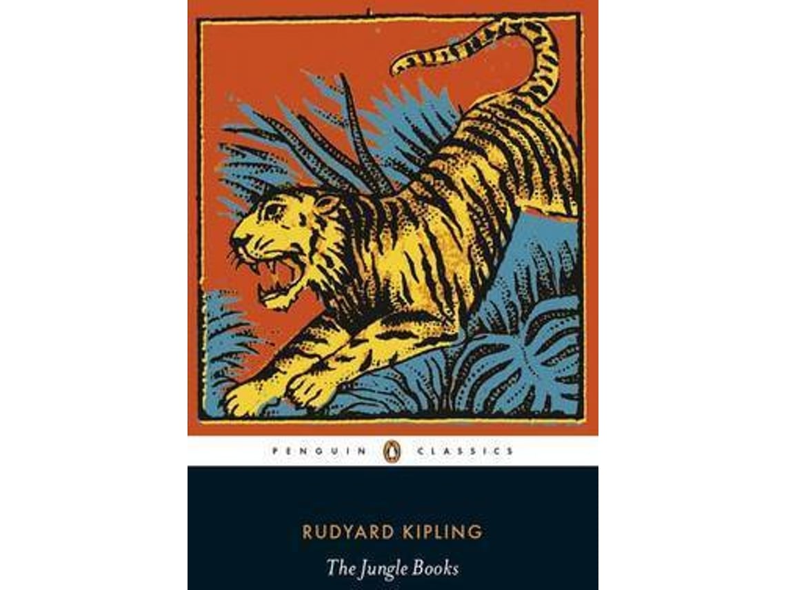 Livro The Jungle Books de Rudyard Kipling (Inglês)