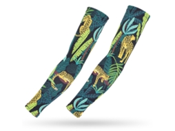 Mangas De Seda Gelada Yuysan Com Antiderrapante De Silicone Colorido, Ideais Para Ciclismo, Pesca E Desportos Ao Ar Livre.