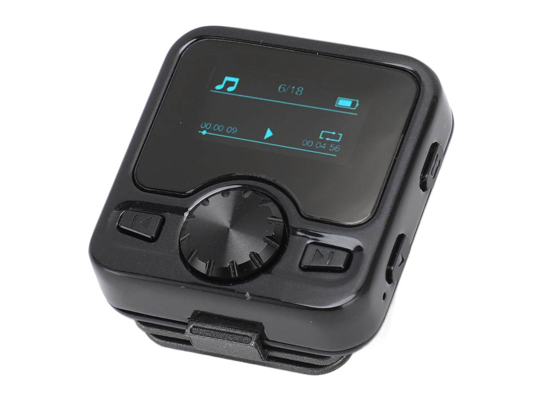 Leitor Mp3 Yizhood M9 1.2inch Função De Gravação32gb Preto