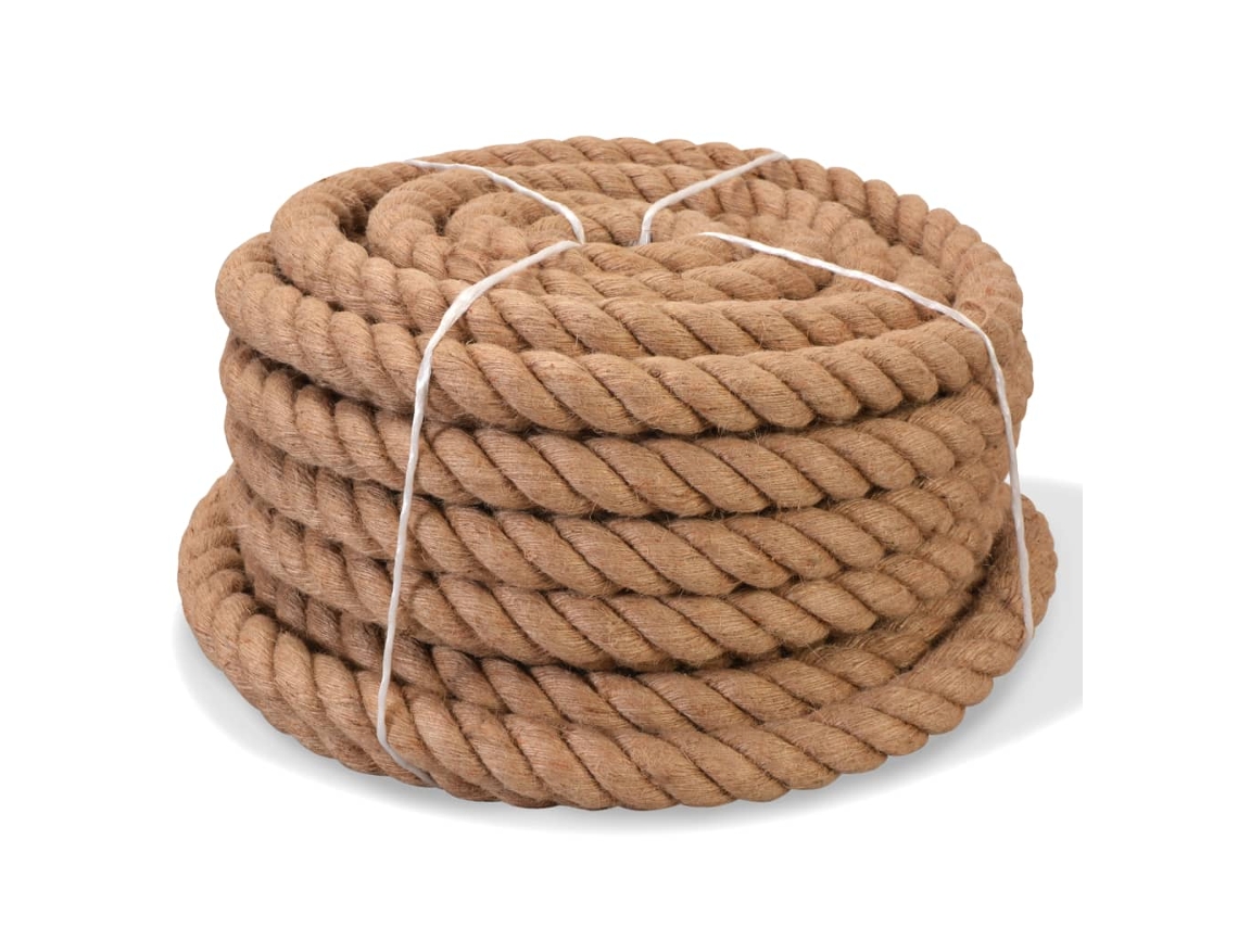 Vidaxl Corda 100% Juta 40 Mm 30 M