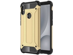 Capa Xiaomi Mi 6X LMOBILE Antichoque Dourado
