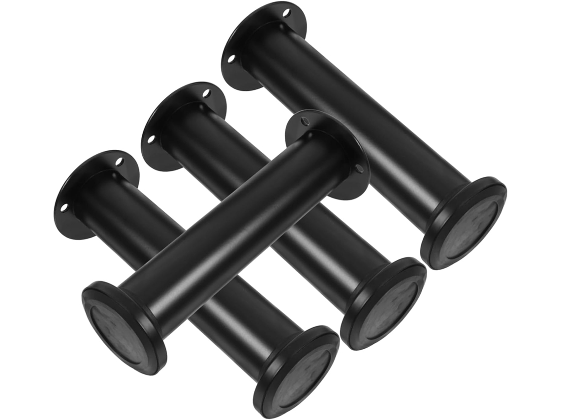 Conjunto de 4 Pés e Elevadores de Suporte Ajustáveis GOKOCO