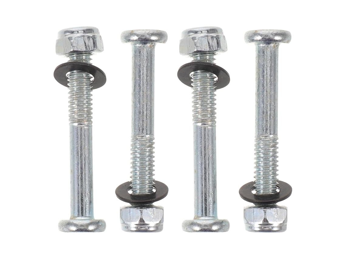 Ounona 2-conjuntos De Parafusos E Porcas Para Espreguiçadeiras Kits Reparo Substituição Em Metal 56mm Sua Cama Dobrável