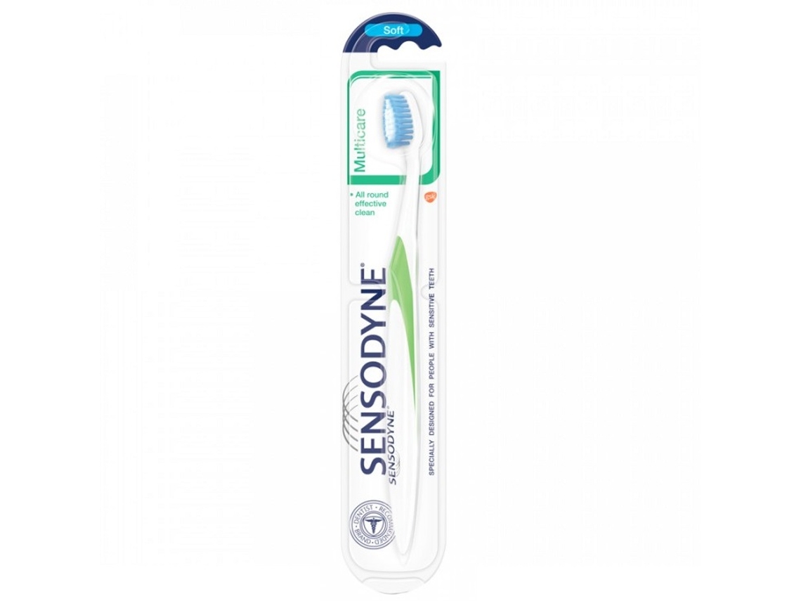 Escova De Dentes Sensodyne Multicare Soft, Cerda Macia 1 Unidade