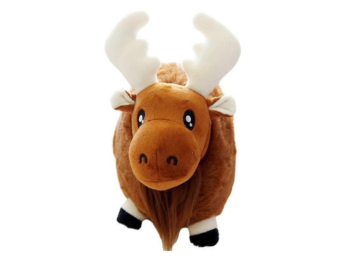 Peluche De Camelo E Veado Com Padrão Geométrico