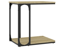 Mesa de apoio em madeira de carvalho Sonoma MAISON EXCLUSIVE (50x35x52 cm)