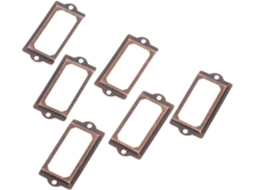 Puxador Decorativo Moderno Para Porta, 12 Peças, 70x33mm, Estilo Antigo, Em Ferro, Para Móveis, Com Suporte Para