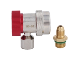 Conector De Alta Pressão R134a Adaptador Rápido Para Manômetro De Ar Condicionado Extractor De Válvula Núcleo Peças De Carro