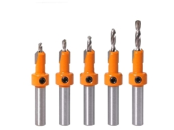 Jogo de Brocas de Carpintaria 5 peças Hss 2.8-4mm S/MARCA