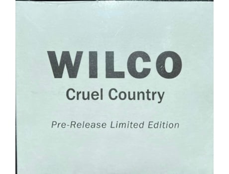 CD Wilco Cruel Country (2Cd) 2022 Edição Especial (Rsd 2022)