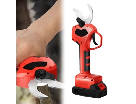 Tesoura De Poda Elétrica Sem Escovas 21v Com Diâmetro De Corte Ajustável Para Jardim E Poda Profissional Sunny Spaces