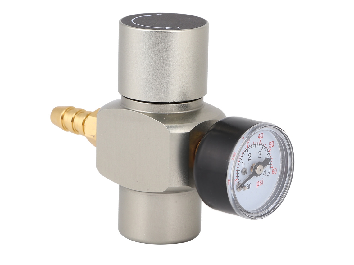 Nova Line manômetro Regulador Co2 3/8in Quick Connector para Cerveja Refrigerante 0 45 Psi