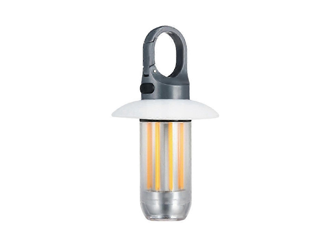 Luz De Acampamento Multifuncional, Luz De Atmosfera De Acampamento, Luz Dupla Branca Quente, Lanterna Portátil, Luz De Barraca Olysi Shop