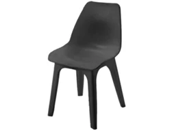 Conjunto de 2 Cadeiras Eolo Antracite IPAE PROGARDEN (45x49,5x81cm)