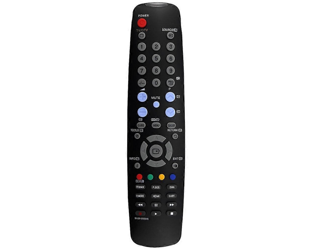 Controle Remoto De Substituição Bn59-00684a Para Tvs Led Samsung Le26a456c2c, Le32a457c1d, Le32a466c2m, Le26a456c2d E Le26a457c1c.