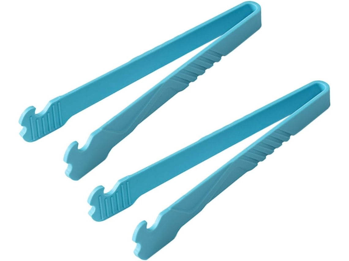 Pinças Multifuncionais De Nylon Ifundom Para Alimentos, Antiderrapantes, Com Sistema Prático Para Escorrer Óleo