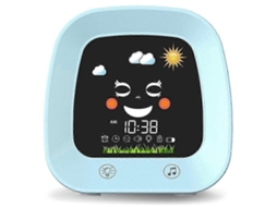 Relógio De Alarme Para Crianças, Compatível Com Crianças, Treinador De Sono Infantil Com Luz Noturna Para Crianças E Máquina De Sons Para