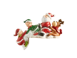 Laxiscreed Enfeite Natal Santa Claus Para Árvore - Decoração Festiva E Original
