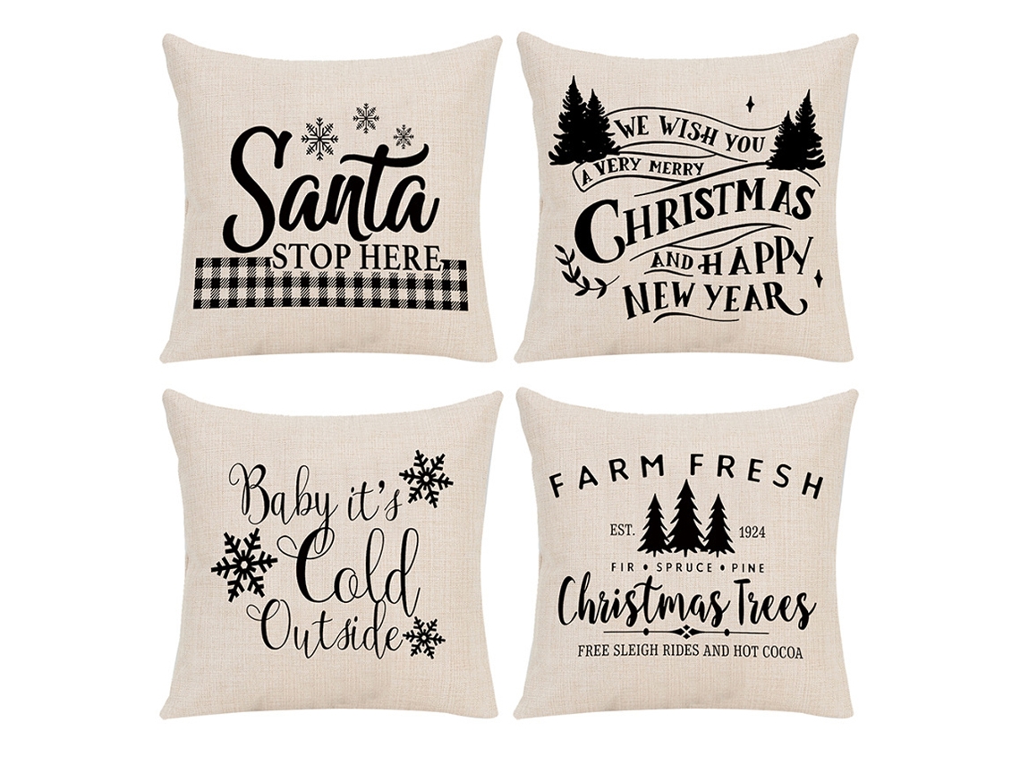 Fronhas de Decoração de Natal Utensílios Domésticos Style2