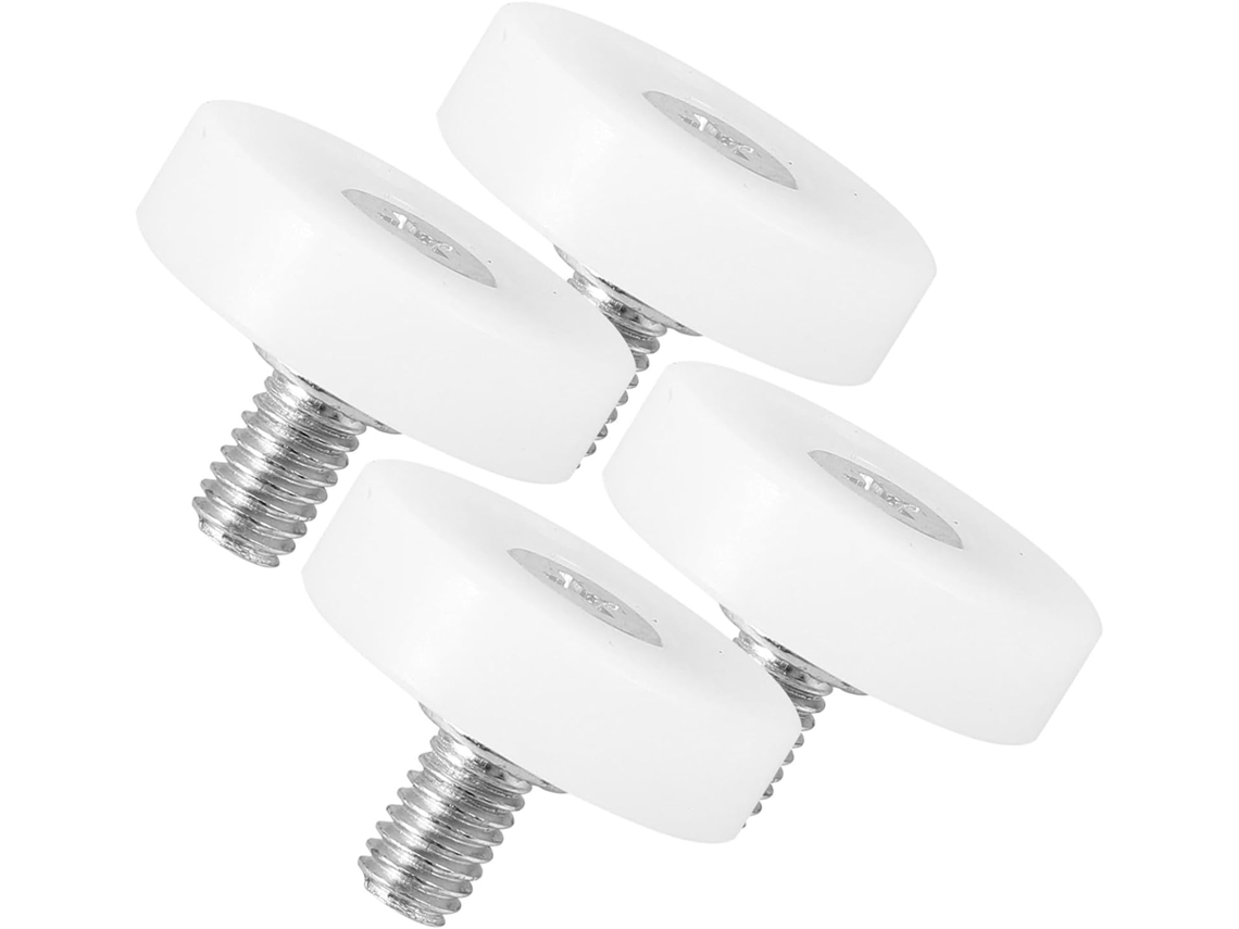 Rodas De Nylon Reposição Shineofi Para Gavetas, 10 Peças Com Parafusos, Para Gavetas De Móveis Funcionamento Suave