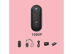 Mini Câmera Corporal Fhd 1080p de 128 Gb, Câmera Corporal de Ação Vestível TAISHENGDA