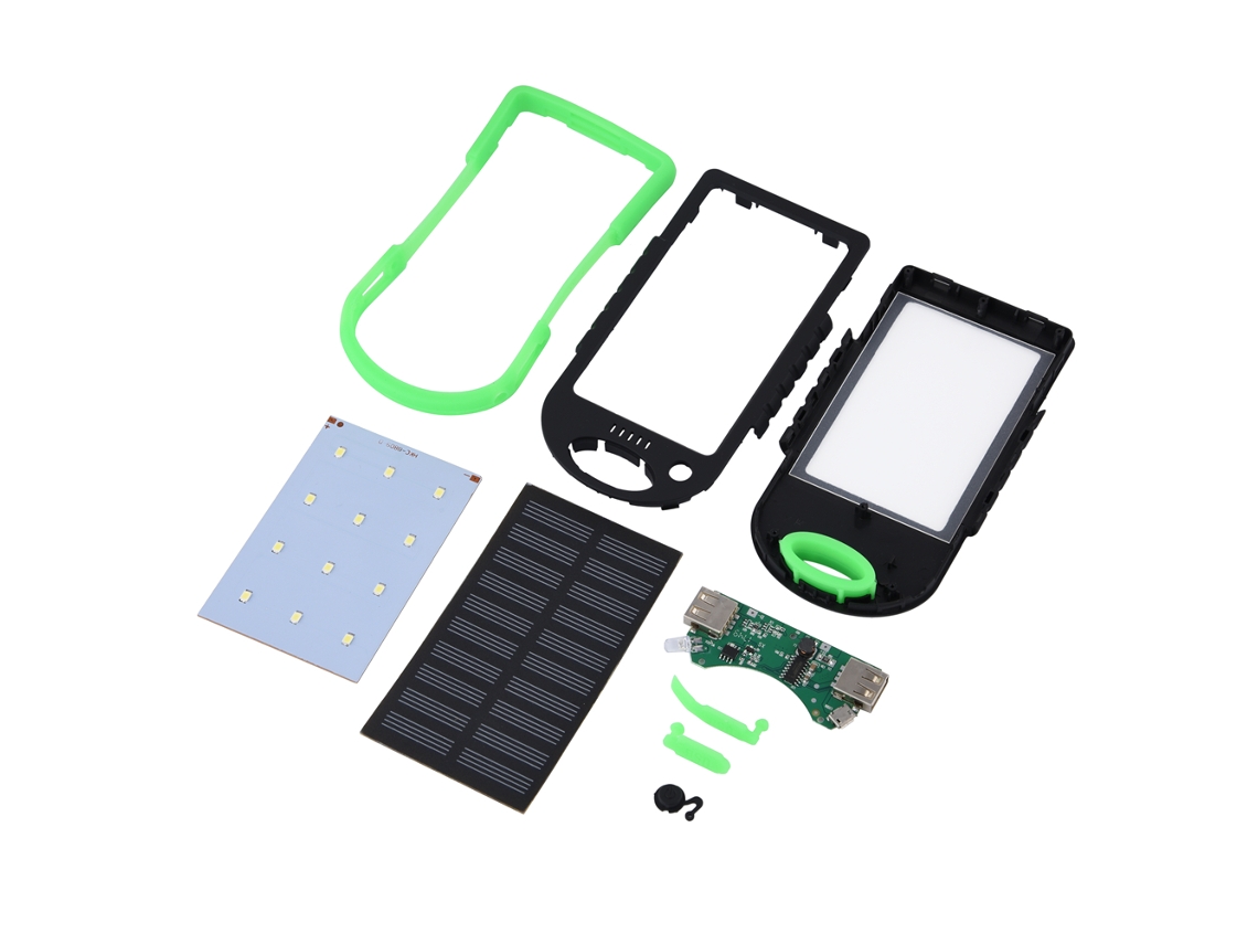 Bateria Portátil LAXISCREED 5000mah Solar Dual Usb
