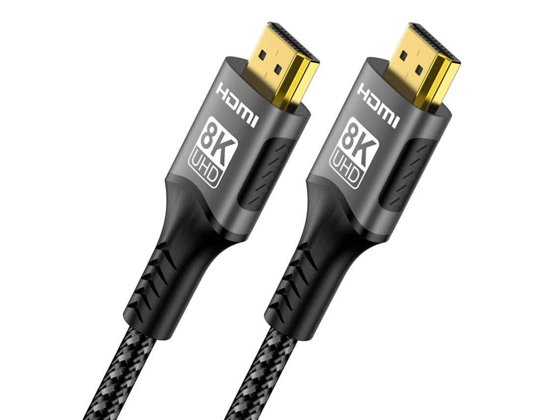 Cabo Adaptador Hdmi 2.1 De Alta Definição 8k