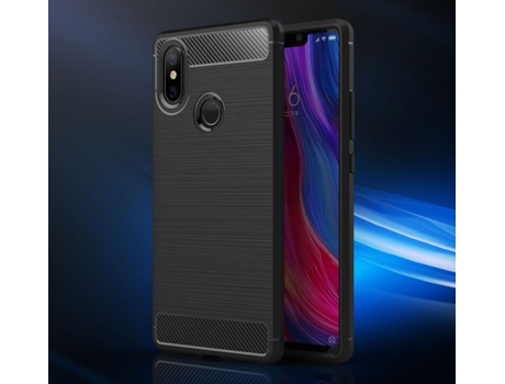 Capa Xiaomi Mi 8 SE MULTISHOP Carbono Preto
