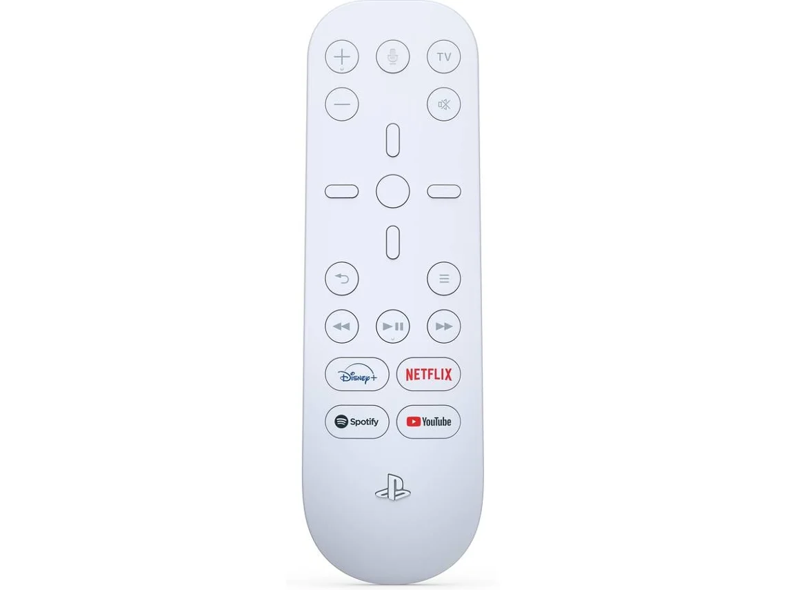 Comando para conteúdo multimédia SONY (PS5 - Branco)