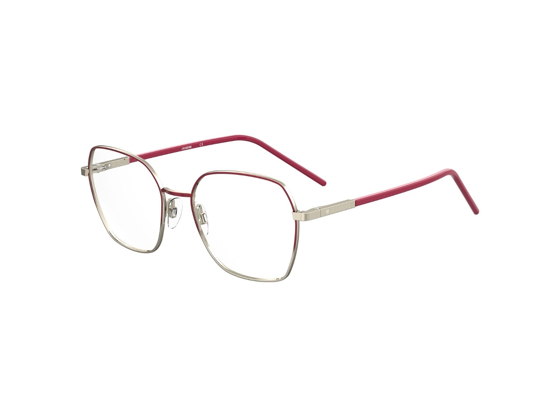 Armação de óculos de grau feminino Love Moschino Mol568-c9af318 (Vermelho - Metal - Ø 53 mm)