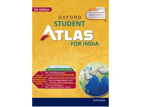 Livro Oxford Student Atlas for India de Oxford University Press India (Inglês)