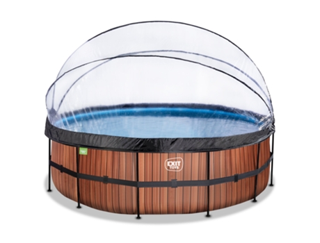 Piscina Tubular EXIT TOYS (TU - Castanho)