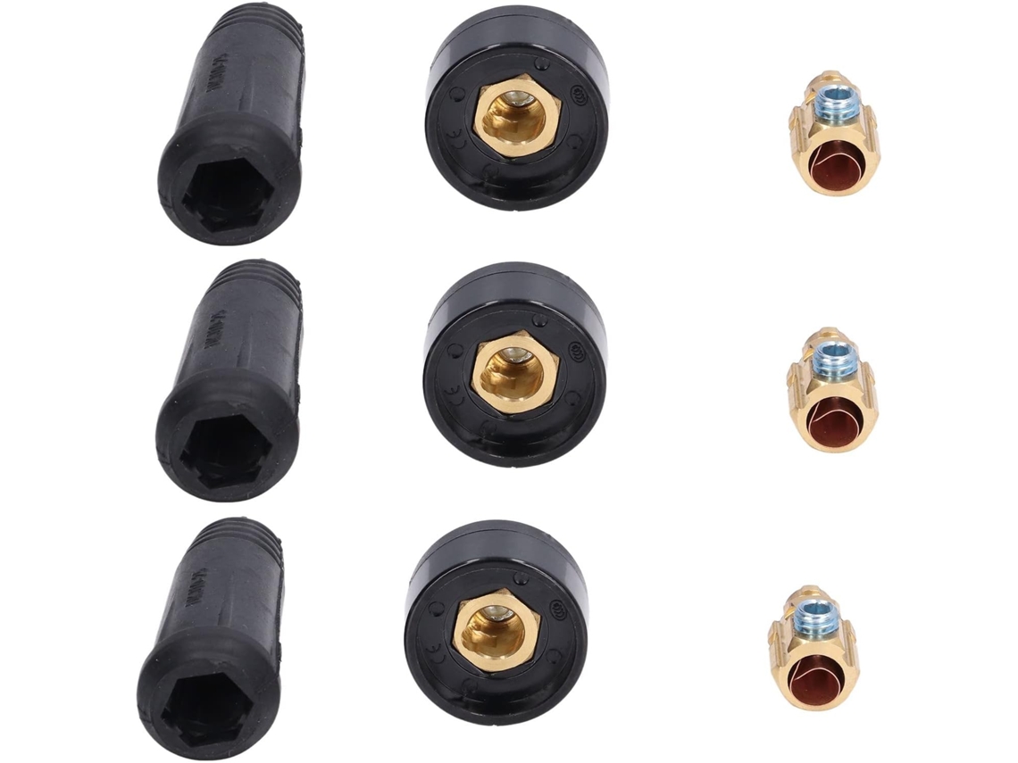 Conjunto De Adaptadores De Ajuste Rápido Para Cabo Tig Lask 10-25 (10-10-25) - Condutividade Elétrica