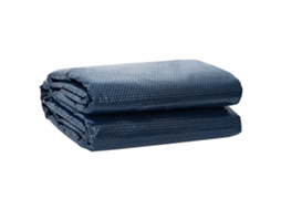 Conjunto 1 Capa Para Piscina Vidaxl Preto Polietileno (450 X 220 Cm 200 Μm)
